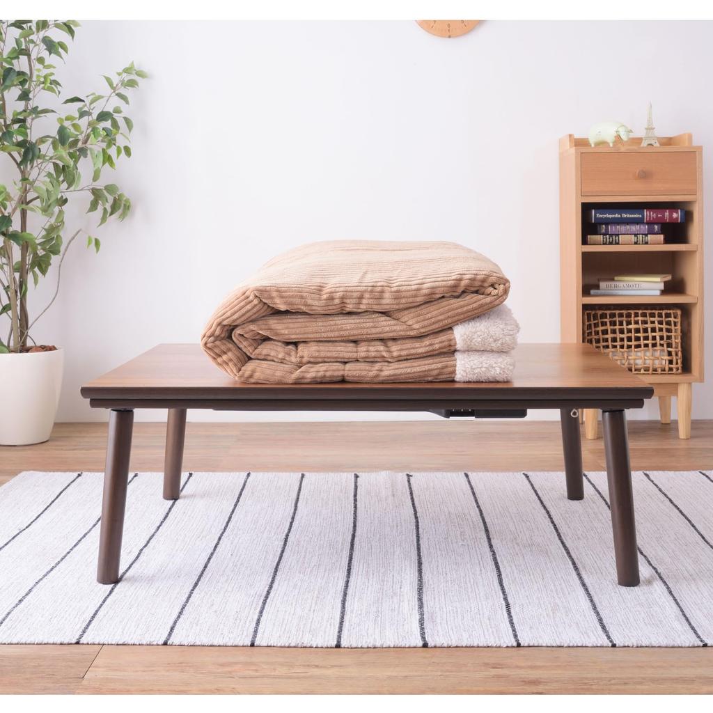 Azumaya-kk Thin Kotatsu Futon, Rectangular, KK-142BE