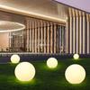 Solar Luminous Spherical Lawn Lamp: Waterproof Outdoor Atmosphere Light for Courtyard and Camping