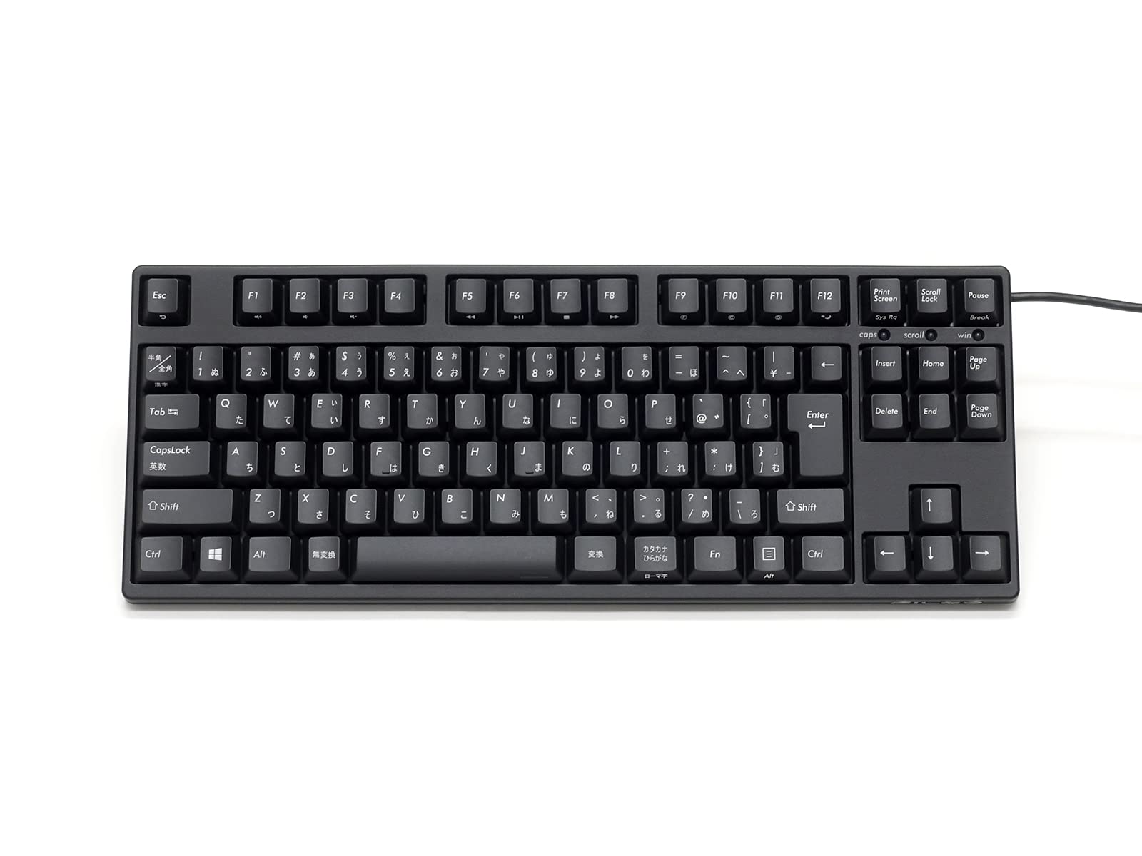 

FILCO Majestouch Stingray Tenkeyless Japanese Kana CHERRY MX Low Profile Switch Red Axis Asagi Key Puller Included Black FKBS91XMRL/JB-AKP чорний
