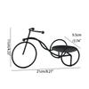 Handmade Tricycle Display Holder Stable Iron Candlestick Stand  Living Room