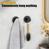 2pcs Suction Cup Hooks for Shower, Bathroom Hanging Towels Robe Loofah Hook, Mounting On Glass Shower Doors, Tile, Mirrors