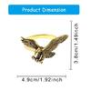 Artistic Hawks Design Metal Napkin Rings Traditional Fashion Napkin Clip Ideal For Wedding Banquets And Family Dinner