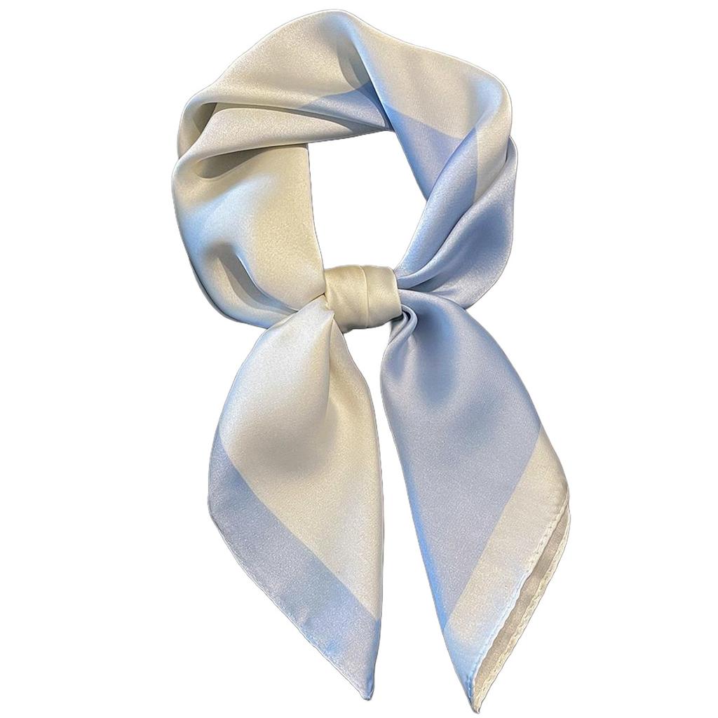 Light Luxury High-End Imitation Silk Scarf Summer Classic Silk Chinese Scarf Shawl Scarf Women'S