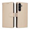 For Samsung Galaxy S25 FE Case RFID Blocking 3 Card Slots PU Leather Phone Cover with Wrist Strap