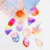 Geometric Earring Mold DIY Necklace Pendant Flower Crystal Epoxy Resin Molds