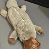 Plush Platypus Pencil Case - Soft, Cute, Decompression Doll for Stationery Storage