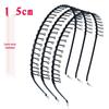 Unisex Invisible Sports Iron Headband - Korean Style Wave Hair Clip.