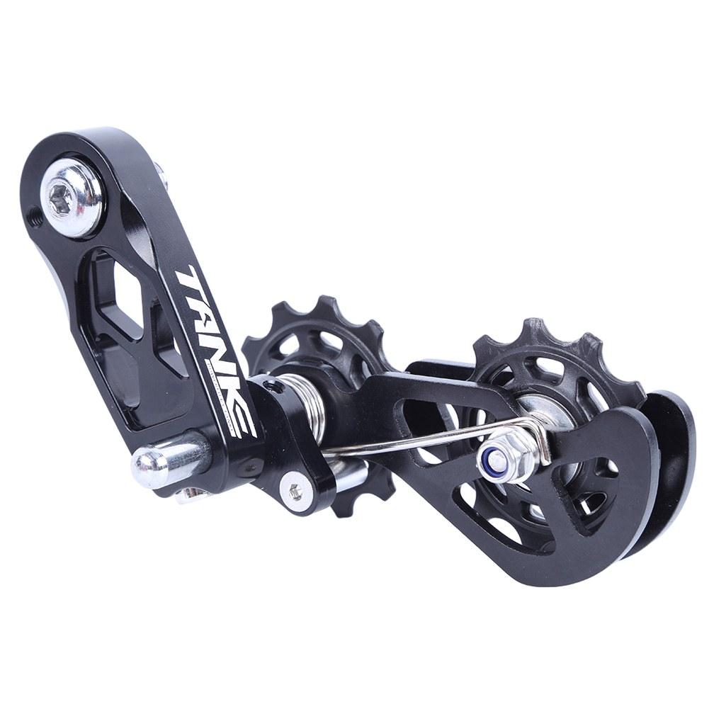 Bike Bicycle Chain Tensioner Chain Guide Floating Pulley Adjust Wheel