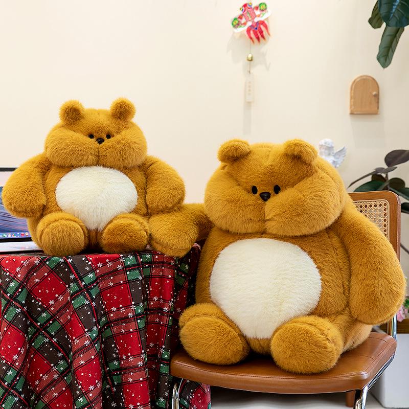Dun Dun Bear To Rabbit: Cute Cartoon Plush Toy Doll for Kids' Birthdays