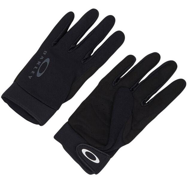 Велосипедные перчатки Oakley Seeker (черные) L