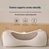 Buckwheat Neck Support Pillow - Cylindrical, Firm, for Adult Sleep and Neck Protection.