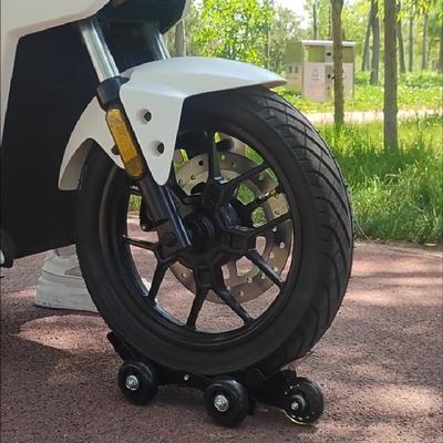Motorcycle Moving Trailer Portable for Motorcycle Tractor Electric Bike Outdoor Vehicle Tire Burst Self Handle Tool