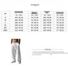 Men's Summer Breathable Cotton and Linen Straight-Leg Pants - Loose Casual Sportswear