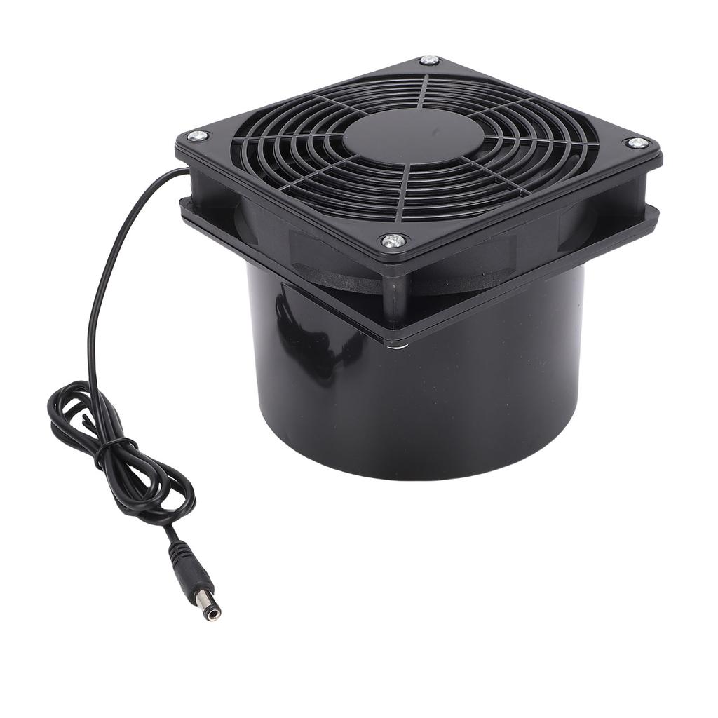 10W Monocrystalline Solar Panel Solar Powered Exhaust Fan for Chicken Coop Greenhouse Shed Pet House Outside Kitchen