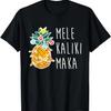 Mele Kaliki Maka Ugly Christmas Pineapples T-Shirt