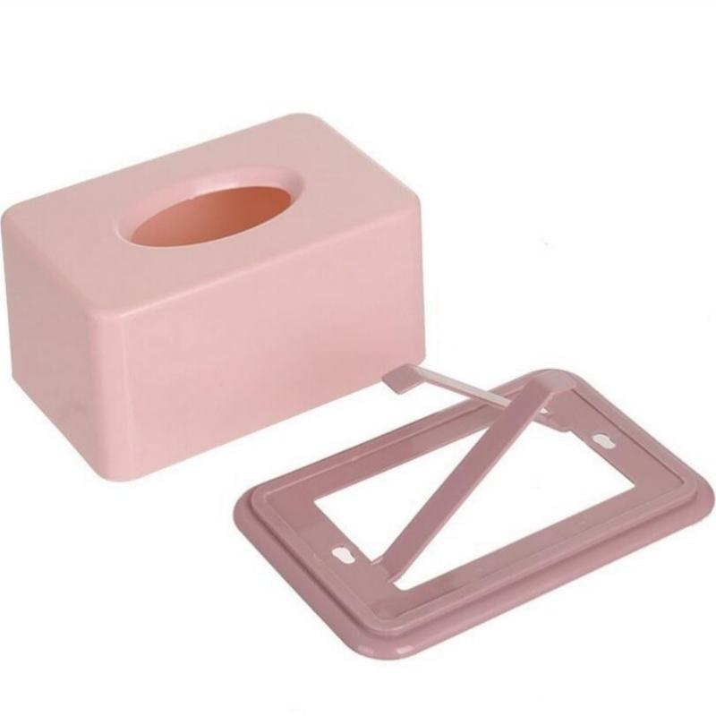Taschentuchhalter Home Nasstuch Aufbewahrungsbox Desktop Toilettenpapier Aufbewahrungskoffer Serviettenspender Kunststoff Taschentuchbox