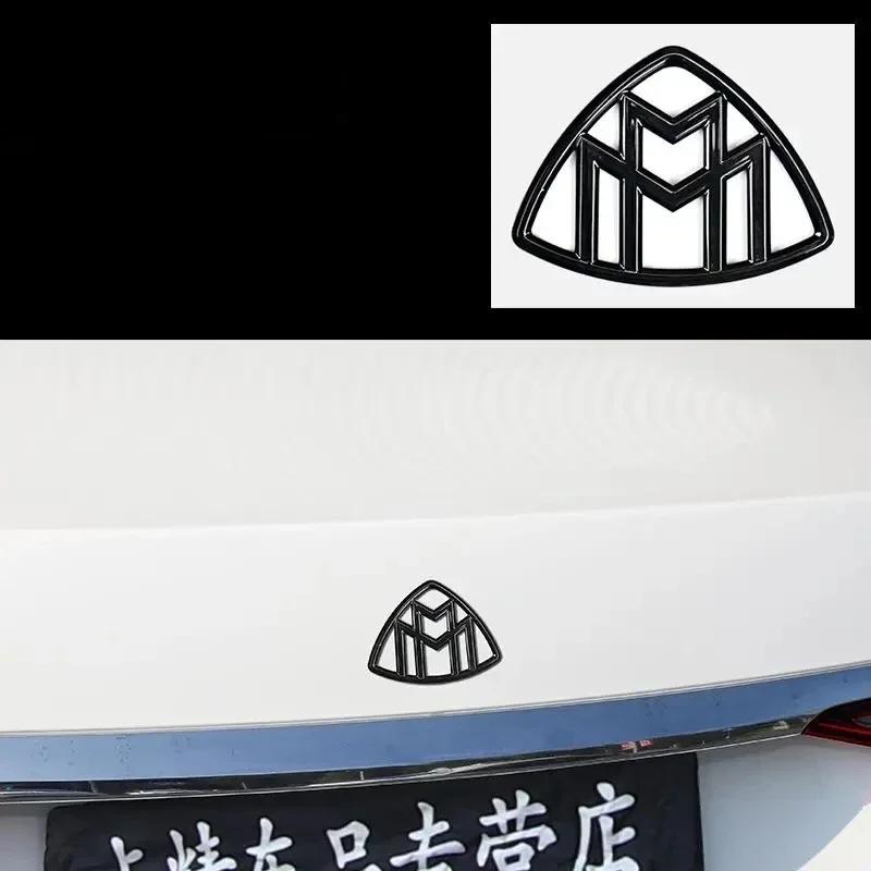

New 80% MAYBACH letter badge car stickers for Mercedes Benz MAYBACH V12 S400L S600 rear trunk logo modified accessories decorat