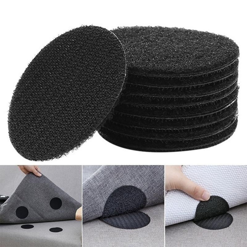 60mm Strong Self Adhesive Nylon Tape for Bed Sheet Sofa Cushion Carpet Anti-Slip Mat