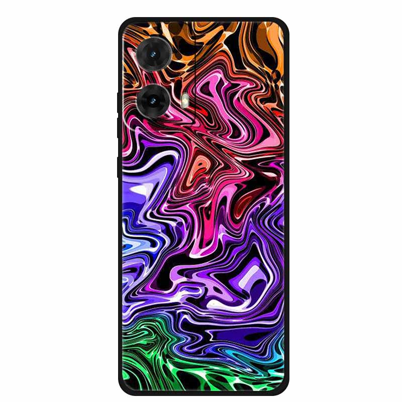 6.67"For Moto G85 5G Case Marble Soft Silicone Bumper Phone Back Cover For Motorola Moto G85 XT2427-3 TPU Capa MotoG85 G 85 Case