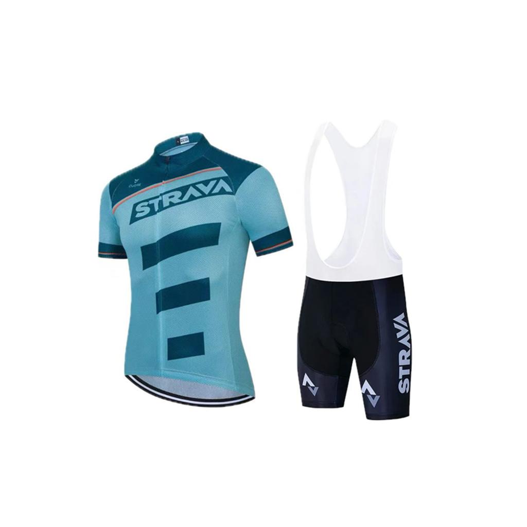 Bicycle Short-sleeved Set, Sweat-wicking and Moisture-absorbing Event Cycling Suit, Team Version, Cycling Suit.