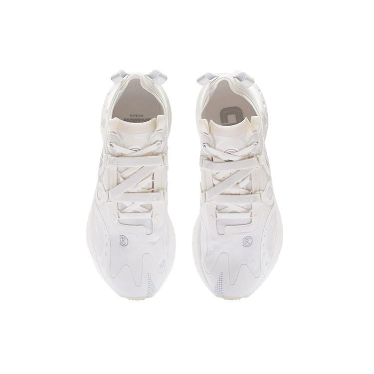 New LiNing Jueying CRC Cushioning Anti Slip Wear Resistant Breathability Low Top Sports Casual Shoes Men's White AZGS083-1