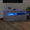 VidaXL TV Stand with LED Lights, Television Cabinet, Living Room TV Unit, Low Cabinet for Interior Living Room, 804386