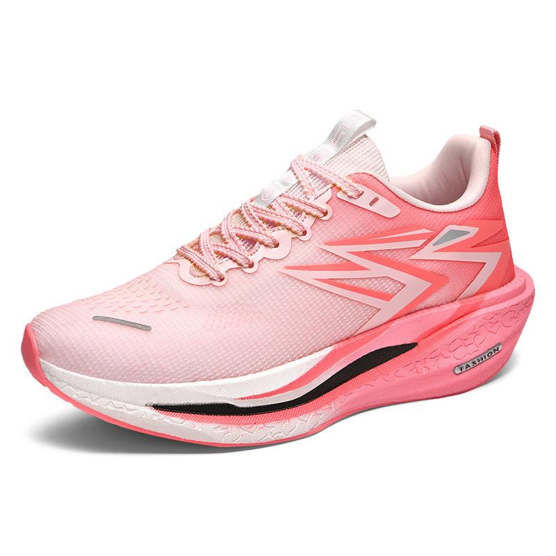 

New fly-burning ultra-light, comfortable and breathable men s and women s casual running shoes, real explosive carbon plate shock-absorbing and non-s 45