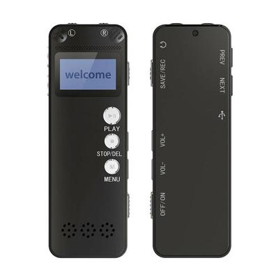 Audio Recorder Voice Activated Recording Mini Dictaphone Stereo Hifi Lcd Mp3 Player Record Mini Voice Recorder