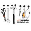 Magnetic Hooks Heavy Duty Strong 360 Degree Neodymium Magnet Swivel Swing Hooks For Kitchen Refrigerator Grill Key Towel Holder