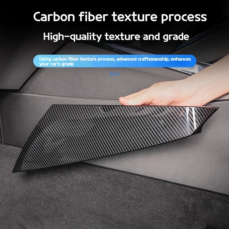 Kohlefaser-Material Für BMW X3 G45 2025 Autostyling Mittelkonsole Schalthebel Beide Seitenverkleidungen Dekoration Abdeckung Zierleiste Innenraum