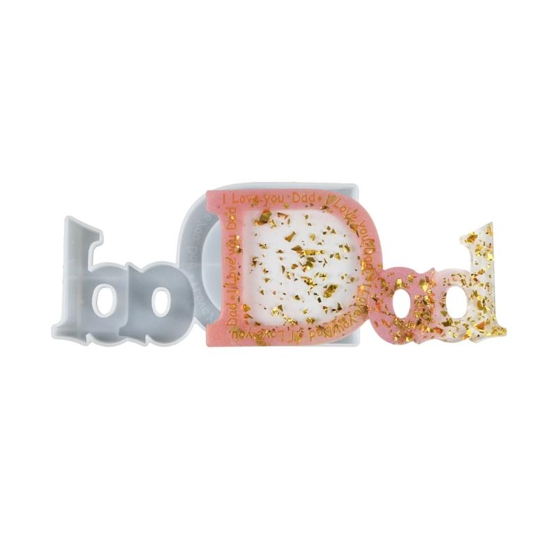 

Любовь фоторамка силиконовая форма форма для эпоксидной смолы семейная фоторамка декоративные формы для подарка на день Святого Валентина домашний декор