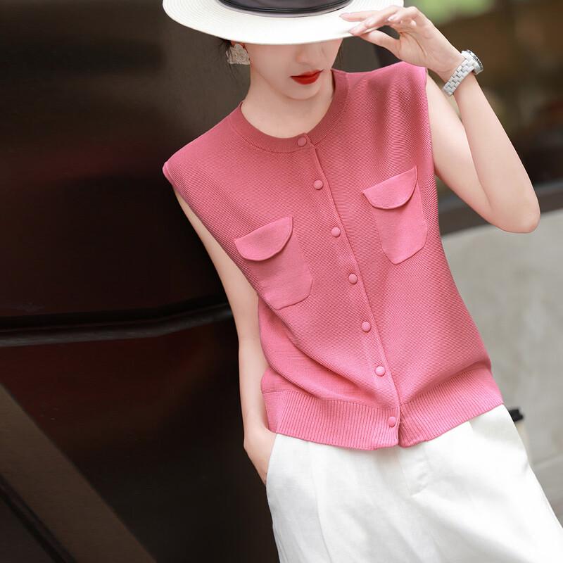 Lanse er 2026 Summer Sleeveless Knit Top One Size