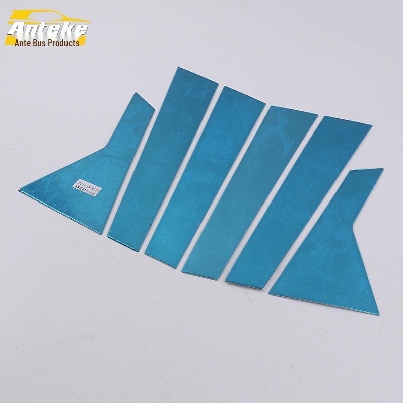 

15-Piece Anti-Scratch Stainless Steel Trim for K5 Car Window & Body.