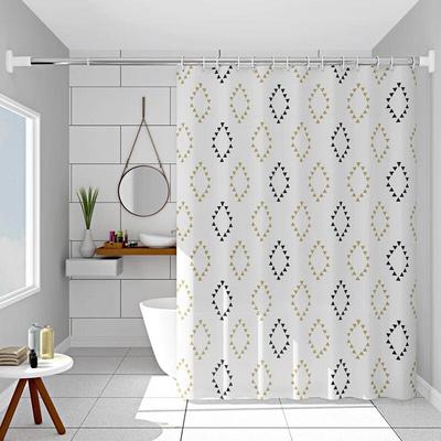 Handon PEVA Wasserdichter Duschvorhang - Diamant-Dreieck-Muster