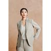 Gejin Women's Spring/Fall Slim-Fit Long-Sleeve Blazer