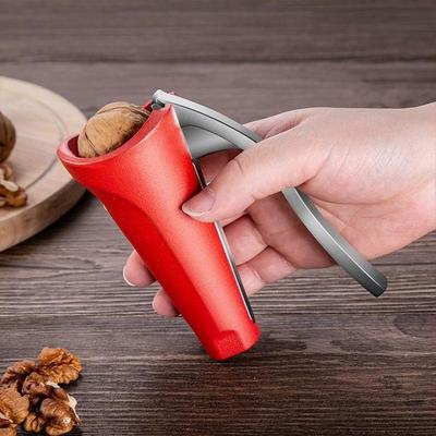Pinza per nocciole e noci, schiaccianoci, pinza per castagne, pinza per sgusciare le noci, pinza a forma di imbuto, gadget, accessori da cucina