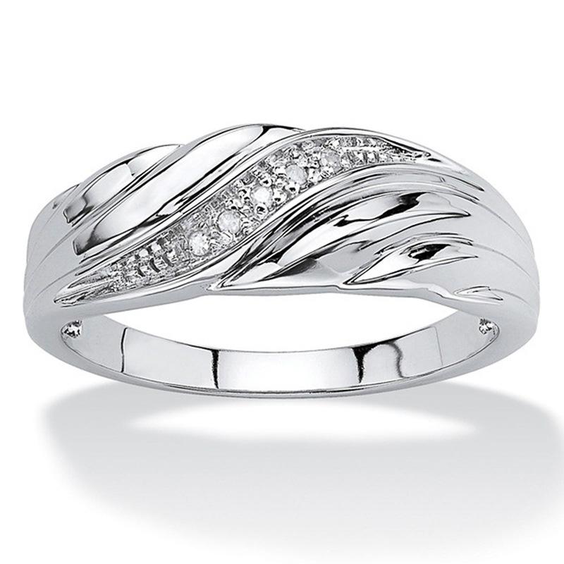 Micro-Inlaid Zircon Ring For Women, Light Luxury Texture Design Ring, Fashionable Hit