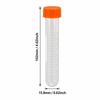 100pcs 10ml 10ml Volume 10ml Centrifuge Tube Screw Lid Screw Cap Tubes  Sample Preservation