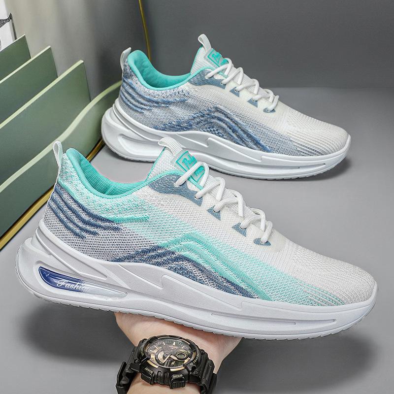 

Кроссовки мужские 2025 новые весенние сетчатые дышащие мужские туфли повседневная обувь легкие амортизирующие кроссовки мужские трендовые 45