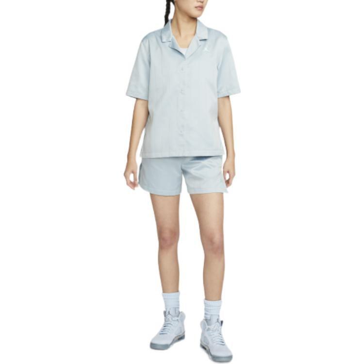 Jordan Shirt Women's Ocean Cube Blue DM5229-366
