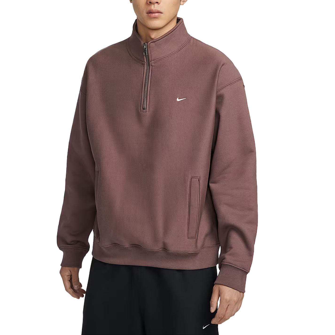 

Nike Swoosh Fleece Lined Knitted Fabric Soft Sweatshirt Men s HV1095-502 L