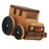 Mini Music Box for Kids Solid Wood Cute Classic Car Shaped Musical Box Gift for Christmas Birthday