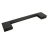 10 x Furniture handle black 96 mm metal