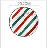Creative Lovely Christmas Ceramic Tableware Plate Steak Plate Fruit Plate Dessert Plate