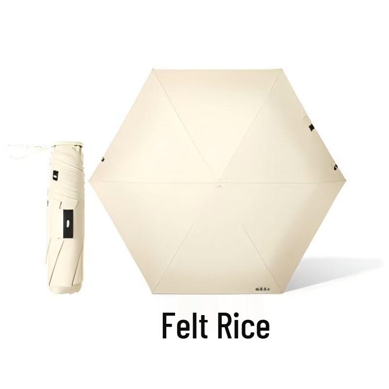 Beneunder Ultra-Thin Portable Quick-Dry 3-Fold Umbrella
