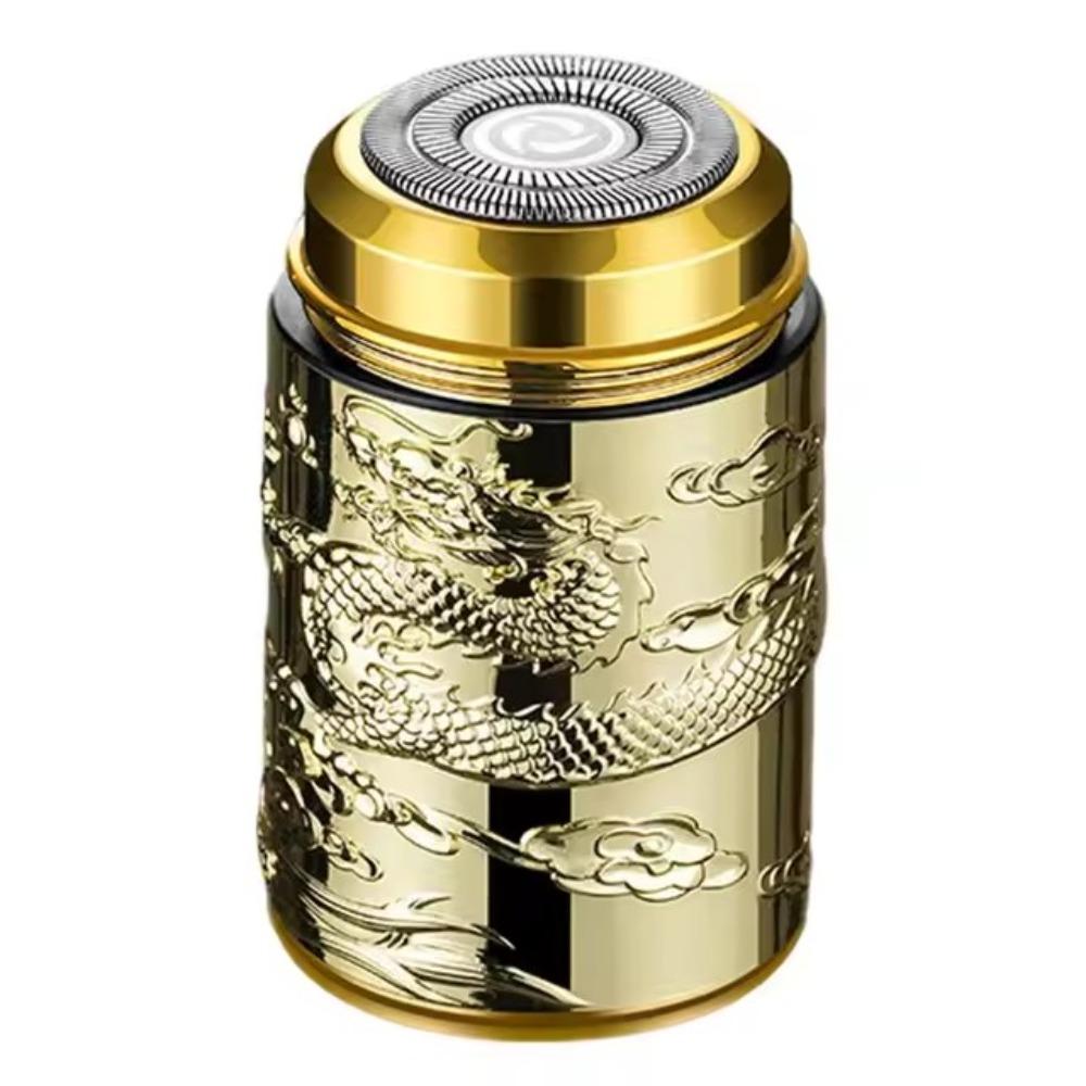 

Waterproof Electric Shave Razor Low-Noise Electric Shaver Mini Men s Beard Razor for Travel золотий