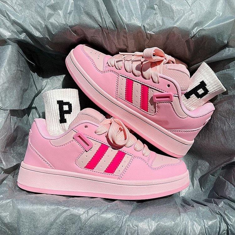 Plattform Frühling und Herbst Neue Schuhe Nische Lässig Höhensteigerung Sport Brotbrettschuhe
