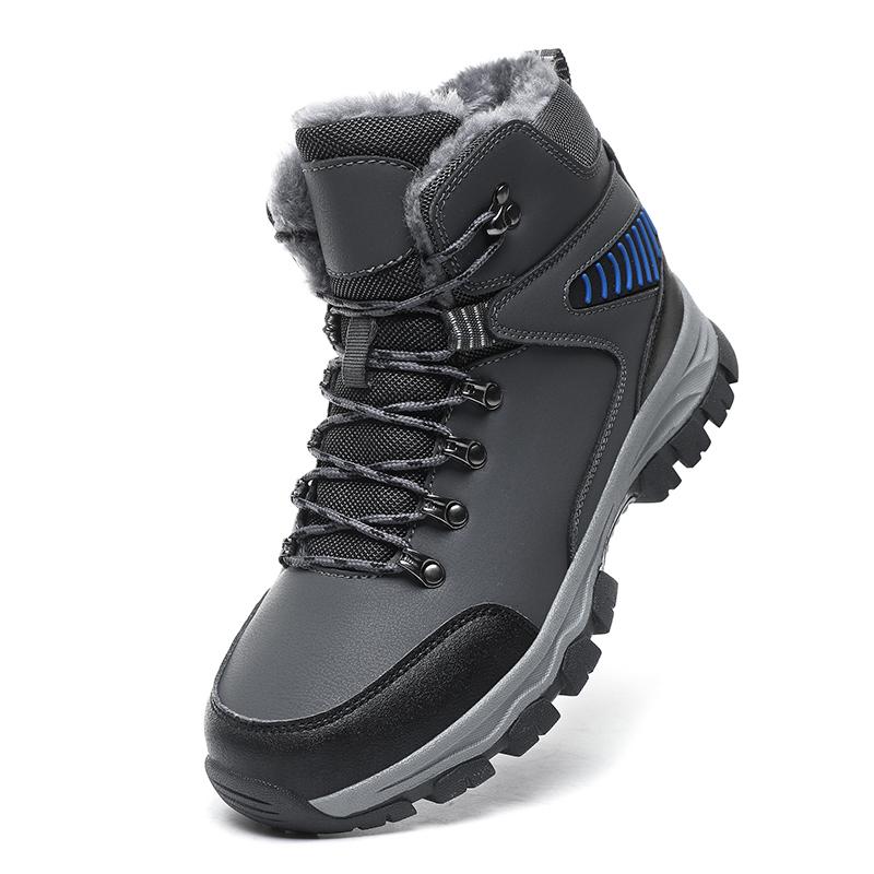 

Чоловічі чоботи зимові чоботи чоловічі чоботи на платформі неслизькі оксамитові чоловічі зимові чоботи хутряні теплі ботильйони парні чоботи водонепроникні чоботи 48 сірий колір