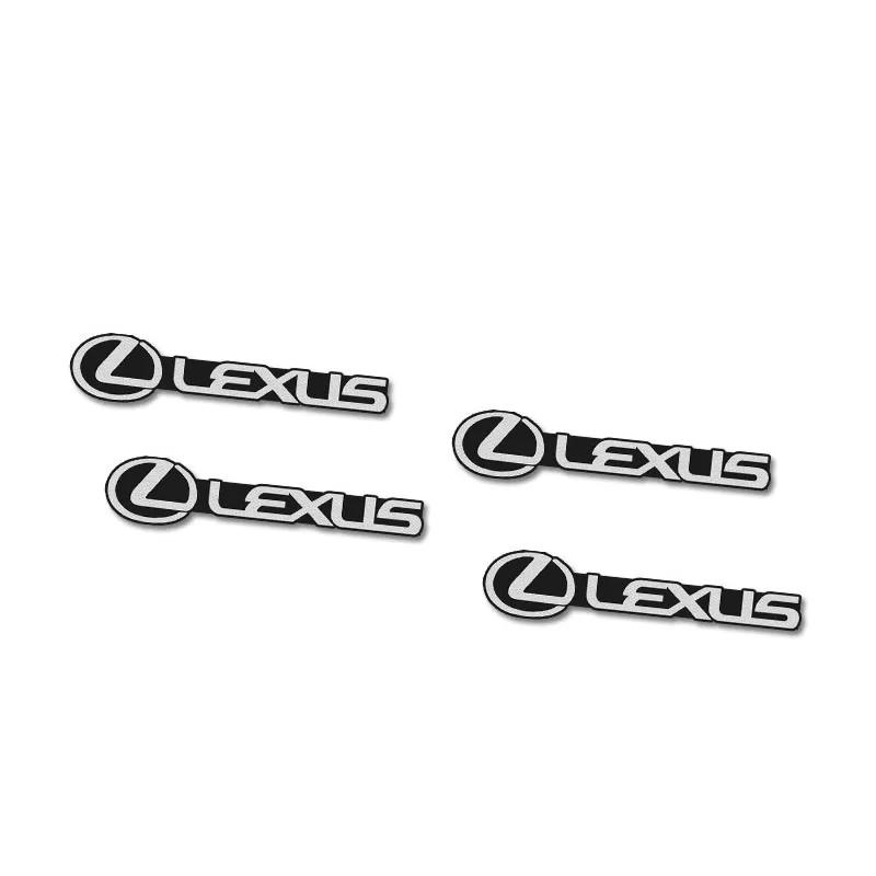 

Декор для автомобильного аудио 3D алюминиевая эмблема наклейки для Lexus IS250 IS200 CT200h GS300 LS430 RX450h LX570 IS300 ES RX LS IS NX