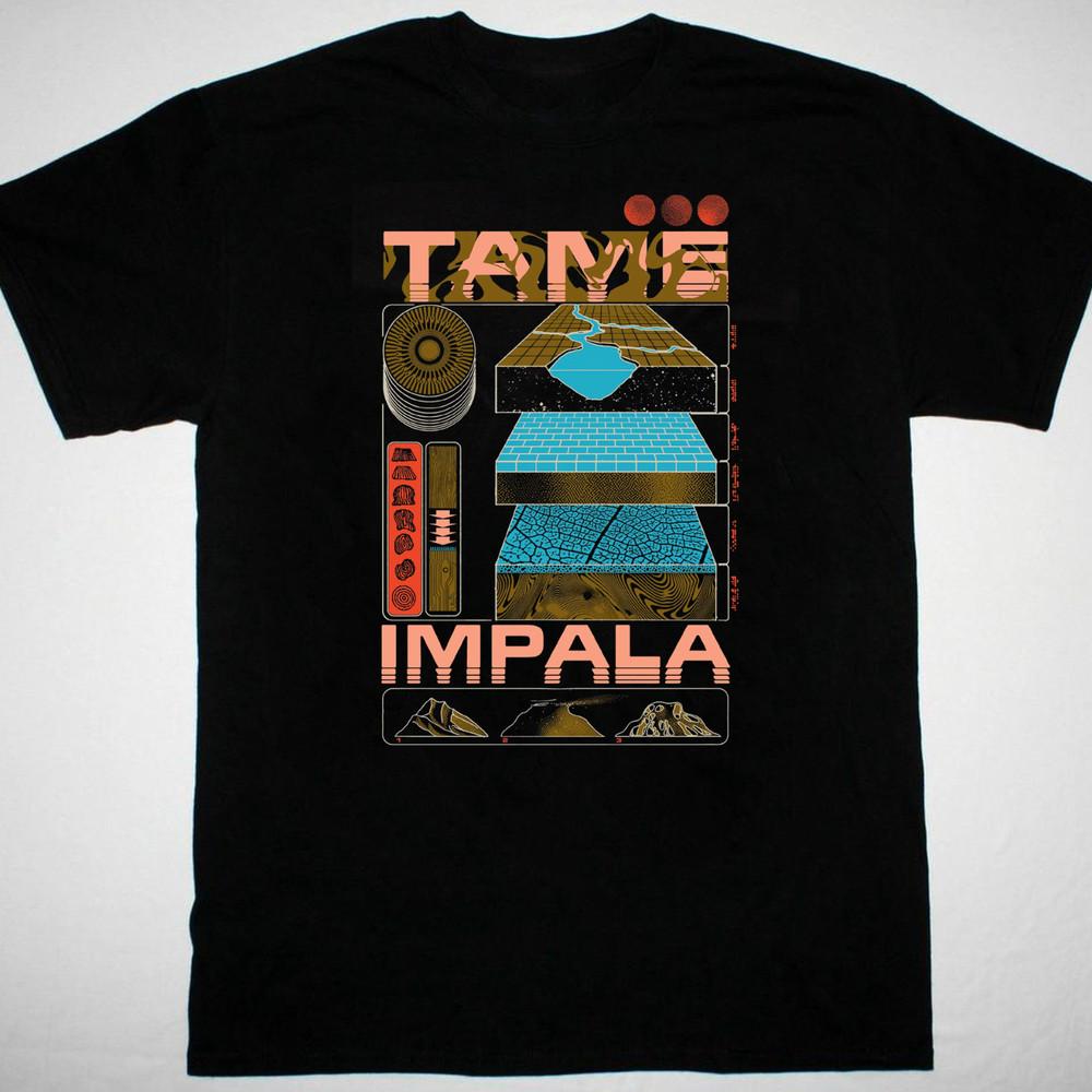 Tame Impala Album T-shirt Black Unisex All Sizes S-5Xl 50 Unisex T-Shirt XXXL